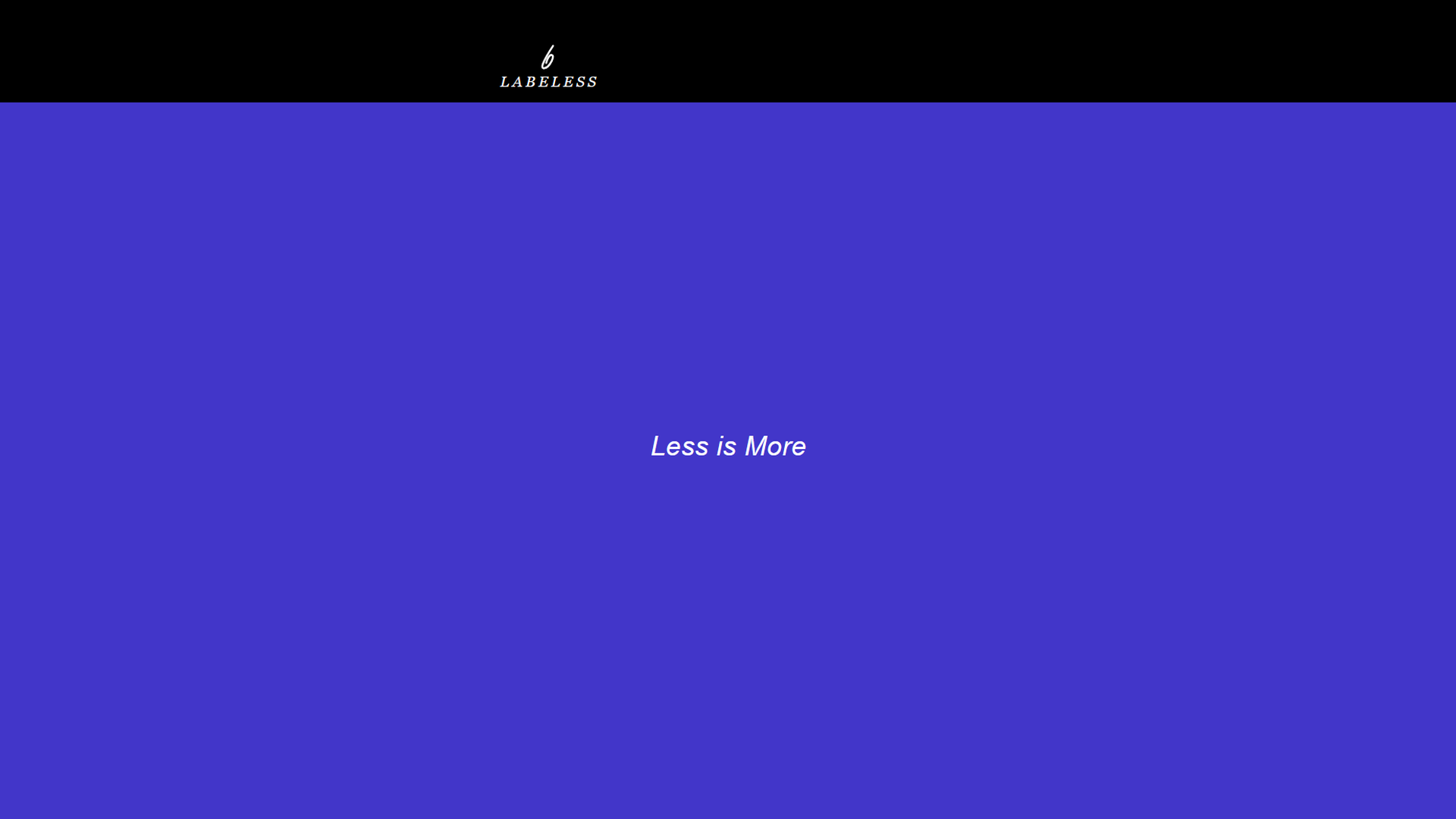 LABELESS